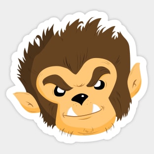 Wolfman Sticker